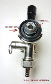 img 1 attached to 🍺 US Sankey 'D' System Keg Body and Probe Seal Set by Brewery Gaskets