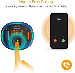 img 1 attached to Transmitter Bluetooth Wireless Hands Free Assistant Car & Vehicle Electronics