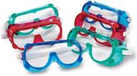 colored safety goggles for enhancing learning resources логотип