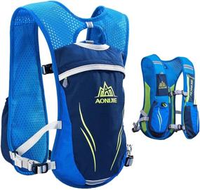 img 4 attached to 🎒 Ultimate Hydration Backpack: Azarxis 5L/5.5L/8L Running Vest for Women and Men - Perfect for Marathon and Trail Races