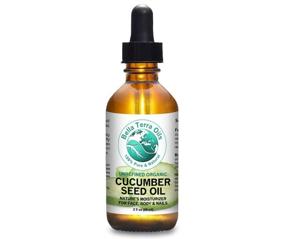 img 2 attached to Cold-pressed Organic Cucumber Seed Oil - 100% Pure, Unrefined, 2 oz - Bella Terra Oils