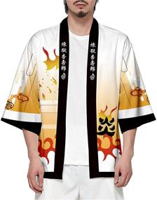 img 2 attached to AMOMA Japanese Lightweight Breathable KamadoTanjirou Men's Clothing