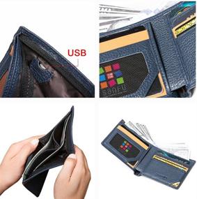 img 1 attached to Wallets Anti Lost Tracker Genuine Bluetooth Compatible Men's Accessories in Wallets, Card Cases & Money Organizers
