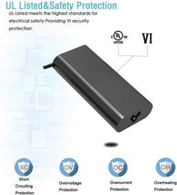 img 3 attached to 130W Type C USB Charger for Dell-XPS 15 9500 9575 17 9700 Latitude-7410 7310 7210 9410 9510 5420 5520 5320 5411 5510 5511 5310 5410 Precision 5750 3560 3550 Laptop Power Supply Adapter Cord