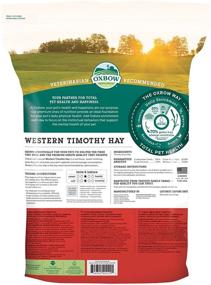 img 3 attached to 🐰 Premium Western Timothy Hay by Oxbow Animal Health - Natural Hay for Rabbits, Guinea Pigs, Chinchillas, Hamsters & Gerbils