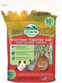 img 4 attached to 🐰 Premium Western Timothy Hay by Oxbow Animal Health - Natural Hay for Rabbits, Guinea Pigs, Chinchillas, Hamsters & Gerbils