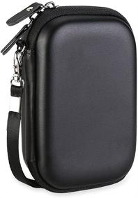 img 1 attached to 🧳 Protect and Travel with Canboc Hard Carrying Case for WD Elements & Seagate Expansion Portable Hard Drives - Black