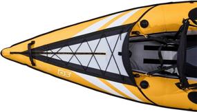 img 1 attached to 🚣 Inflatable Recreational Touring Kayak - Driftsun Almanor with EVA Padded Seats, High Back Support, includes Paddles, Pump (1 Person, 2 Person, 2 Plus 1 Child)