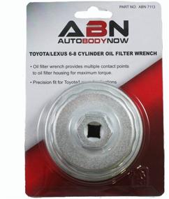 img 1 attached to 🔧 ABN 64mm Cartridge Oil Filter Wrench: Ideal for 2.5-5.7L 6-8 Cyl Vehicles incl. Camry, RAV4, Tundra, Toyota, Lexus, and More