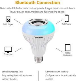 img 2 attached to 🔊 Звуковая колонка с лампочкой Texsens Bluetooth