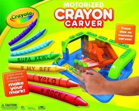 img 2 attached to 🖍️ Карандаш Carver от Crayola: Разбуди свою творческую силу с персонализированными цветными карандашами!