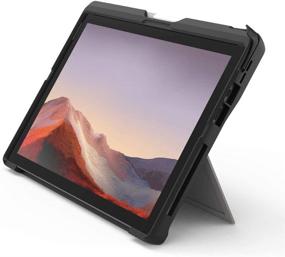 img 4 attached to 📱 Kensington Blackbelt 2nd Degree Rugged Case for Surface Pro 7, 7 Plus, 6, 5, and 4 - Black (K97950WW)