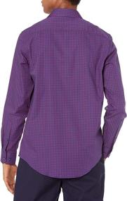 img 3 attached to 👕 Supima Patterned Men's Shirts with Fitted Spread Collar and Buttoned design