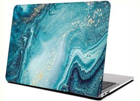 img 3 attached to 👉 AQYLQ MacBook Pro 13 Inch Case (Old Model 2015 2014 2013 end 2012 Release A1502/A1425 with Retina), Matt Plastic Hard Shell Cover - Landscape 19