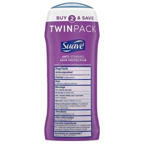 img 3 attached to 🌸 Suave Sweet Pea Violet Deodorant Stick 48-hour Odor & Wetness Protection – 2.6 oz, 2 Count