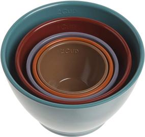 img 3 attached to 🥄 Rachael Ray Cucina Kitchen Measuring Cups Set: Colorful Assorted Sizes for Precise Cooking Measurements