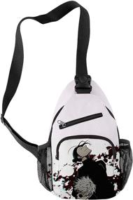 img 3 attached to HANDAFA Jujutsu Backpack Shoulder Daypack Outdoor Recreation