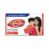 🧼 пачка мыла lifebuoy total 10 - 125г x 3 бруска логотип