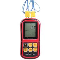 🌡️ leaton dual-channel lcd backlight thermocouple thermometer for k/j/t/e/r/s/n great (batteries included) logo