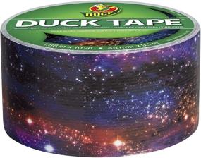 img 3 attached to 🦆 Duck 283039 Galaxy Printed Duct Tape - Single Roll, 1.88 Inch x 10 Yards