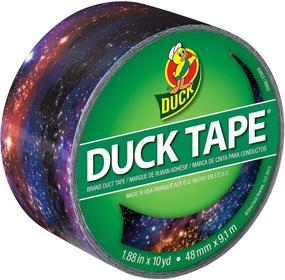 img 4 attached to 🦆 Duck 283039 Galaxy Printed Duct Tape - Single Roll, 1.88 Inch x 10 Yards