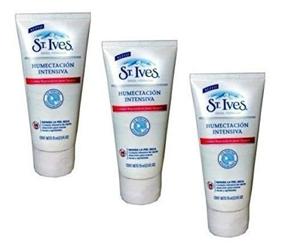 img 1 attached to St. Ives Unscented Hand Cream 3 Pack - Intensive Moisturizing Repair for Dry Hands - 2.5 Fl Oz / 75ml Per Tube