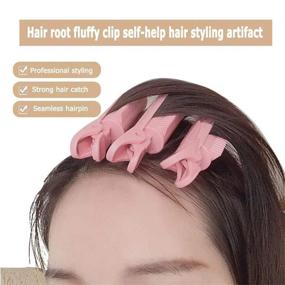 img 2 attached to Volumizing Naturally Curlers Styling 4Pcs Pink