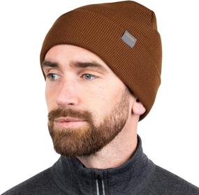 img 3 attached to MERIWOOL Unisex Beanie Merino Mustard Outdoor Recreation for Climbing