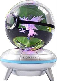 img 4 attached to 🔮 Color Changing 3D Crystal Ball LED Night Light Base- Perfect Child Christmas Present and Toy Night Light