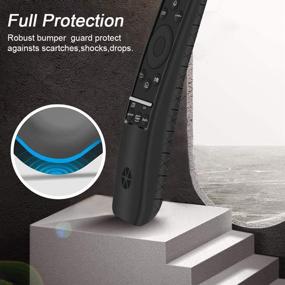 img 2 attached to Premium Silicone Protective Case for Samsung New Smart TV 📱 Remote Control BN59 Series - Shockproof, Anti Slip, Thicken Layer, Black