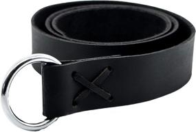 img 4 attached to Mythojan Renaissance Viking Men's Leather Accessories