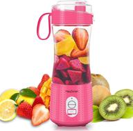 usb rechargeable haozinran portable blender for shakes and smoothies - mini blenders for smoothies, personal blenders on-the-go logo