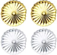 💫 adjustable hypoallergenic earring back lifts - 925 sterling silver secure backings, magic earring backs with easy-to-use features for ear lobe lifter, instantly lift earring backs - 2 pairs (daisy) logo