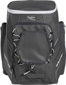 img 4 attached to 🎒 Enhanced Rawlings Impulse Baseball Softball Backpack: Ideal for Sports Enthusiasts and Everyday Use