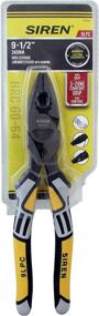 img 3 attached to 🔧 SIREN 9LPC High Leverage Lineman's Pliers with Fish Tape Puller, Crimps, and Side Cutting Pliers - 9-1/2 inch