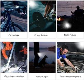 img 1 attached to 🚲 V VONTOX Bike Light Set: 1200 Lumens, Waterproof, Rechargeable Battery