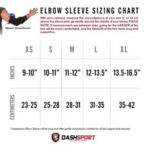 img 2 attached to 🎾 Optimized DashSport Elbow System with the Best Forearm Brace/Strap and Pad for Copper Compression Elbow Sleeve, Tennis Elbow Brace. Comprehensive Support and Relief for Golfer's and Tennis Elbow.