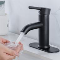 bathroom faucet single handle vanity logo