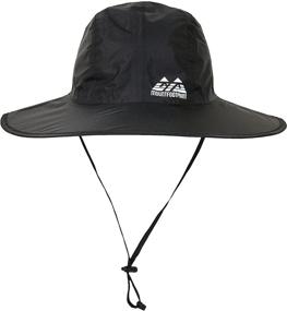 img 4 attached to Waterproof Wide Brim Bucket Hat for Sun Protection, Fishing, and Rain - Summer Unisex Water Resistant Cap by MOUNTFOOTPRINT