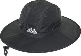 img 2 attached to Waterproof Wide Brim Bucket Hat for Sun Protection, Fishing, and Rain - Summer Unisex Water Resistant Cap by MOUNTFOOTPRINT