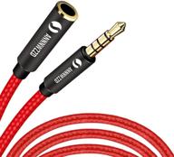 🎧 annnwzzd 3.5mm headphone extension cable adapter, male to female stereo audio cable (6ft) - enhanced sound quality logo