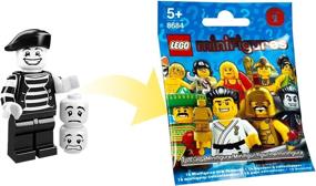 img 2 attached to 🤡 Lego Minifigures Series 2 Mime - Collectible Toy with Classic Entertainment