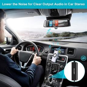 img 1 attached to 🔇 Golvery Ground Loop Noise Isolator: Eliminate Audio Humming, Hissing & Buzzing Noise from Car Audio, Home, PC Stereo System!"