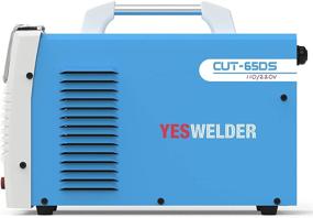 img 1 attached to 🔪 Yeswelder CUT-65DS: 65 Amp Dual Voltage Digital Plasma Cutter, 110/220V DC Inverter Cutting Machine with Non High Frequency Non-Touch Pilot Arc