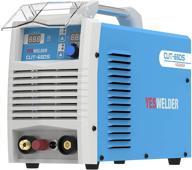 🔪 yeswelder cut-65ds: 65 amp dual voltage digital plasma cutter, 110/220v dc inverter cutting machine with non high frequency non-touch pilot arc logo