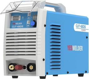 img 4 attached to 🔪 Yeswelder CUT-65DS: 65 Amp Dual Voltage Digital Plasma Cutter, 110/220V DC Inverter Cutting Machine with Non High Frequency Non-Touch Pilot Arc