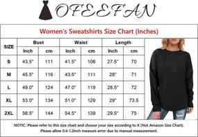 img 1 attached to Tunic Sweatshirts Sleeve Oversized Sweaters Outdoor Recreation in Hiking & Outdoor Recreation Clothing