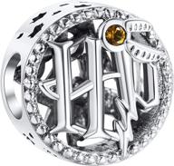 👶 детский оберег annmors jewelry "малыш йода" - бусины из 925-й стерлингового серебра для женщин. логотип