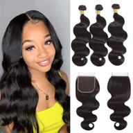 nikky hair brazilian closure（14 unprocessed logo