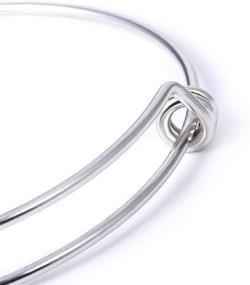 img 2 attached to Wholesale Adjustable Expandable Stainless Bangle